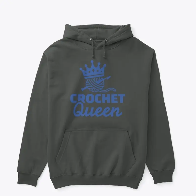 Blue Crochet Queen